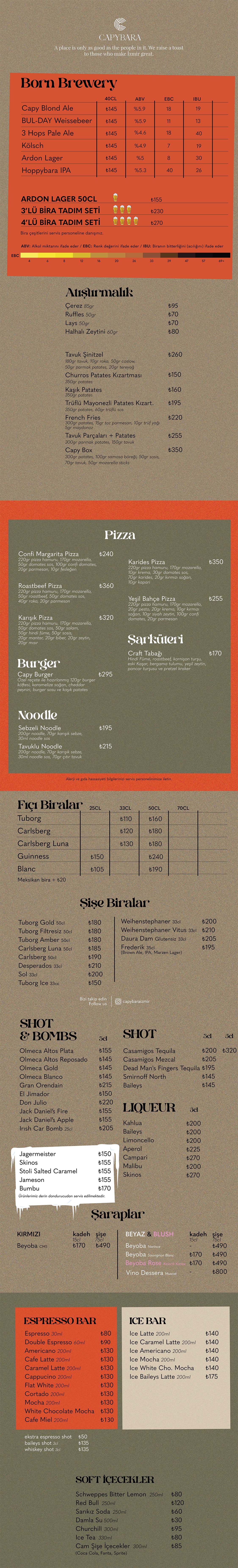 Menu Page 1