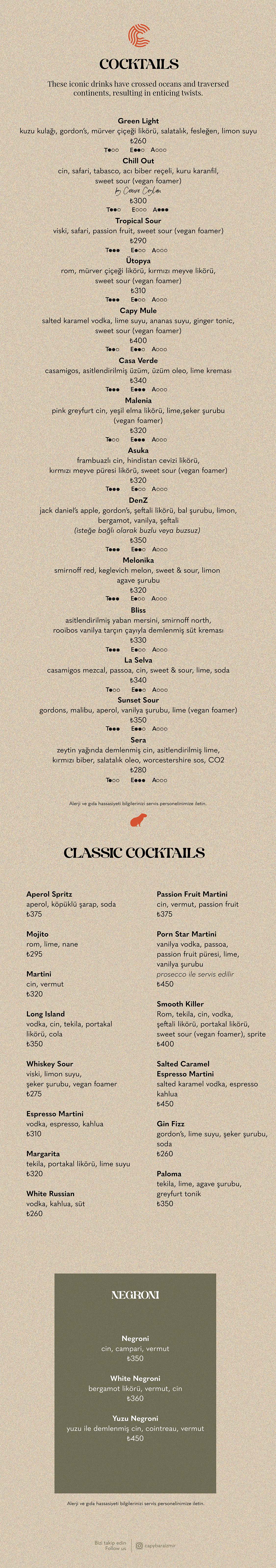 Menu Page 2