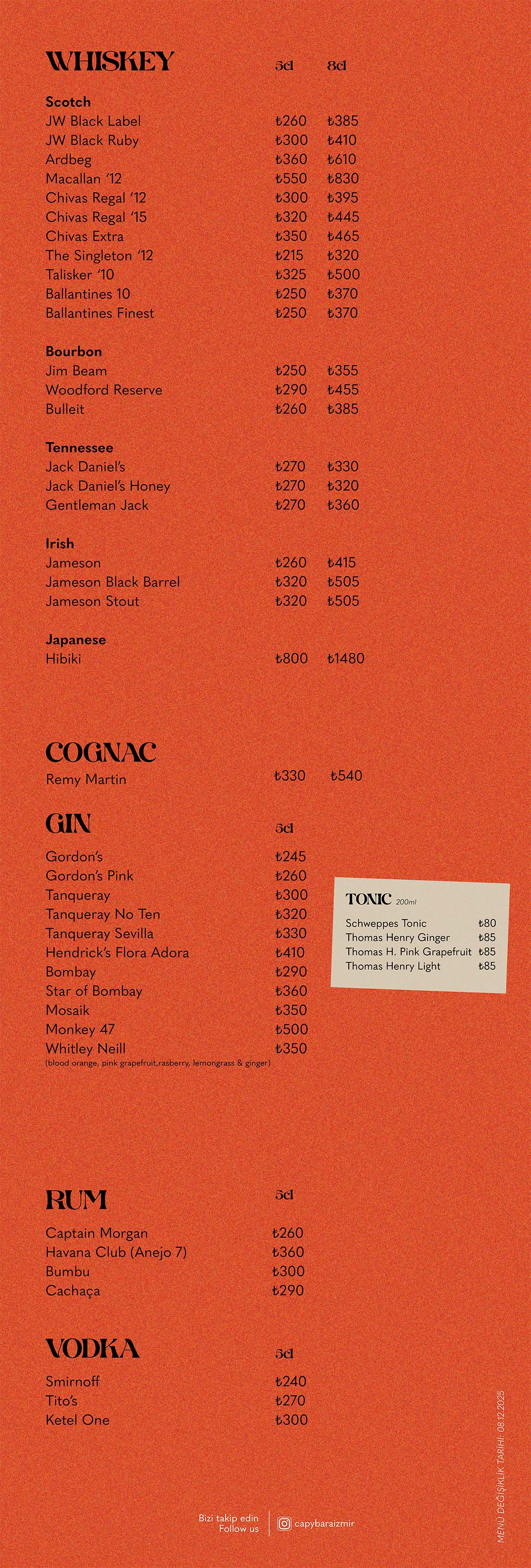 Menu Page 2